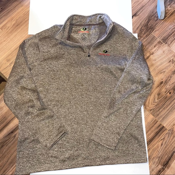 Mossy Oak Other - Mossy oak pullover 1/4 zip with a soft fleece like lining